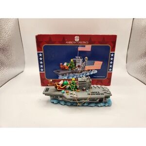 American Greetings Ornament Christmas At Sea 10th In Series‎ Operation Santa